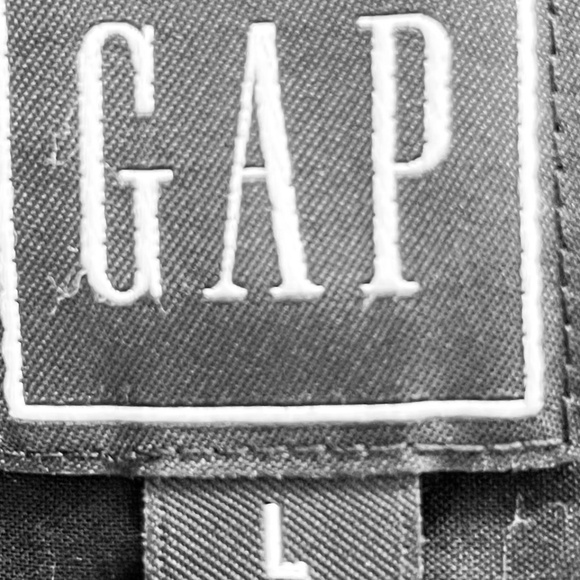 Cotton Gap Black Dress Short Sleeves (Comes with a belt) - Picture 4 of 4